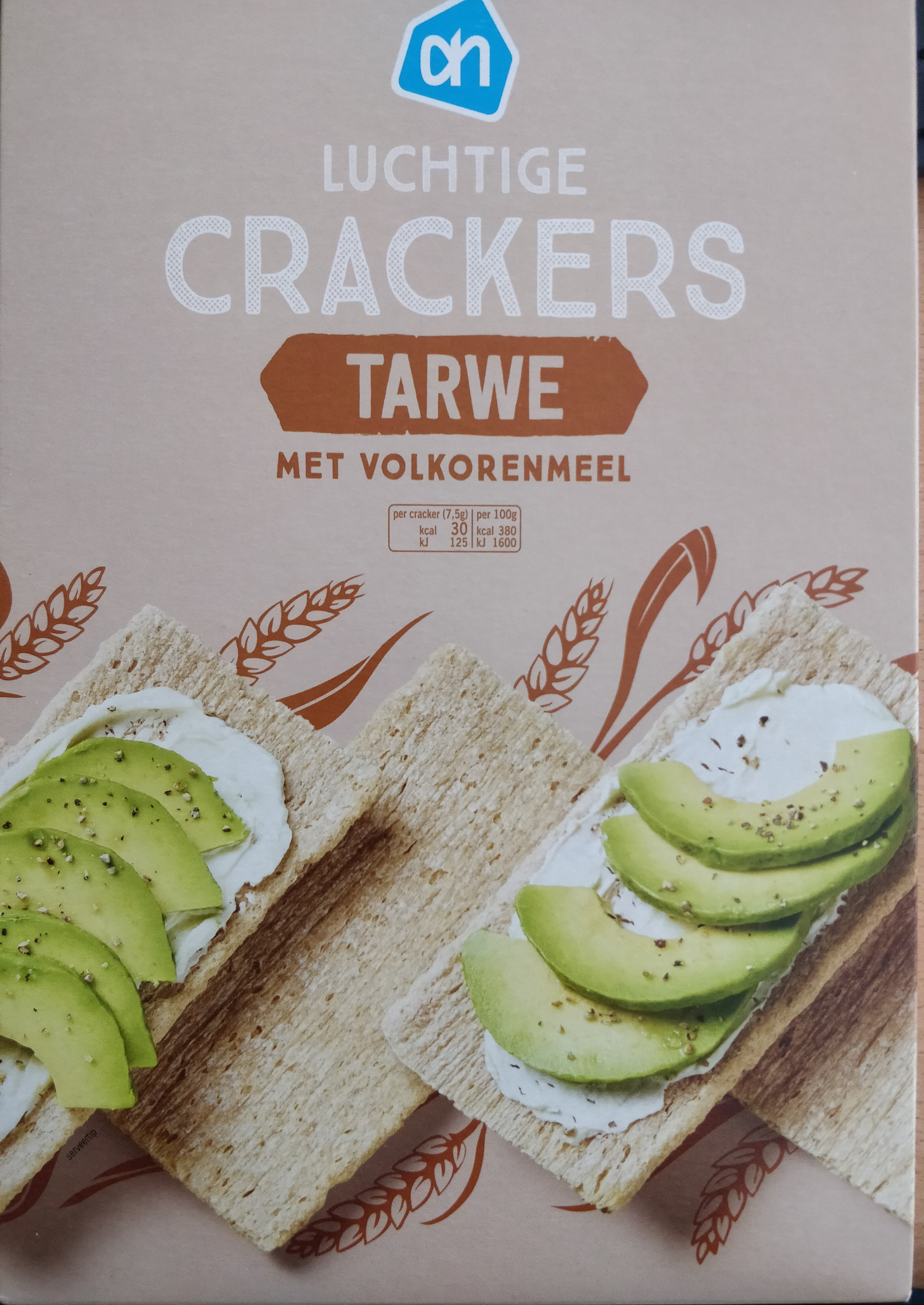 Luchtige Crackers Volkoren - Produit