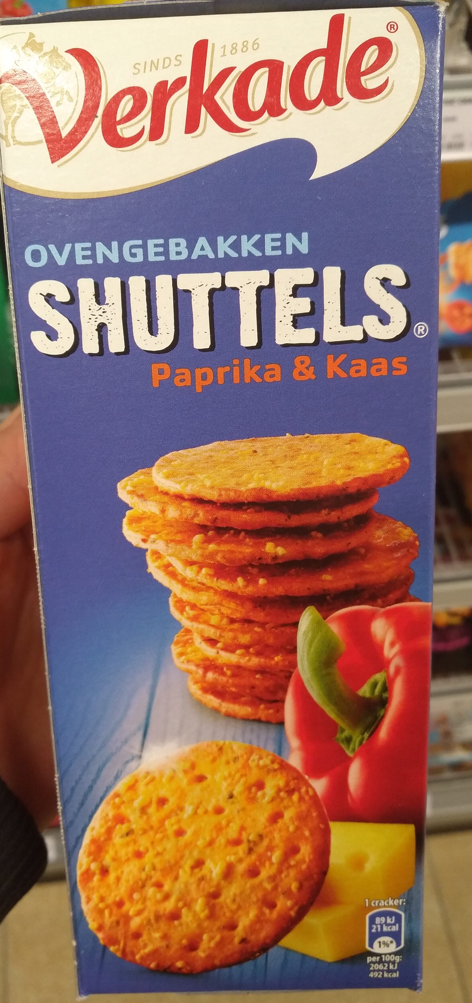 Shuttels Paprika & Kaas - Product
