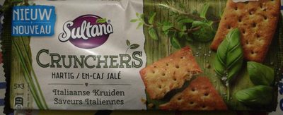 Sultana Crunchers Hartig Italiaanse Kruiden - Product - fr