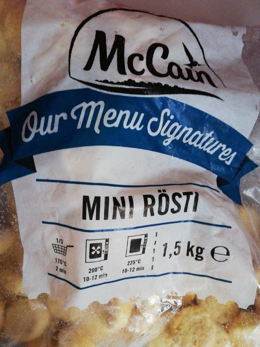 MC Caine mini rosti - Produit