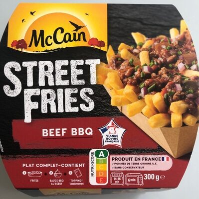 Street fries beef bbq - Product - fr