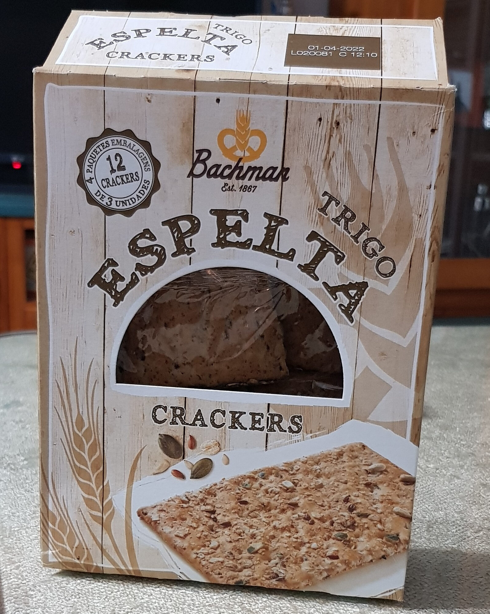 Espelta crackers - Product - es