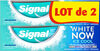 Signal White Now Dentifrice Ice Cool 2x75ml - Producto