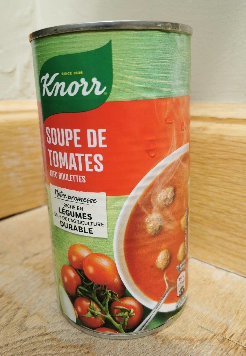 Soupe de tomates avec boulettes - Product - fr