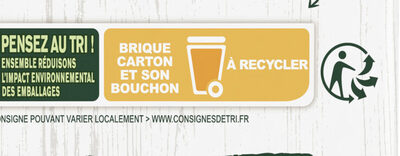 KNORR Soupe Liquide Bio Velouté de Poireaux et Pommes de Terre 750ml - Recycling instructions and/or packaging information - fr