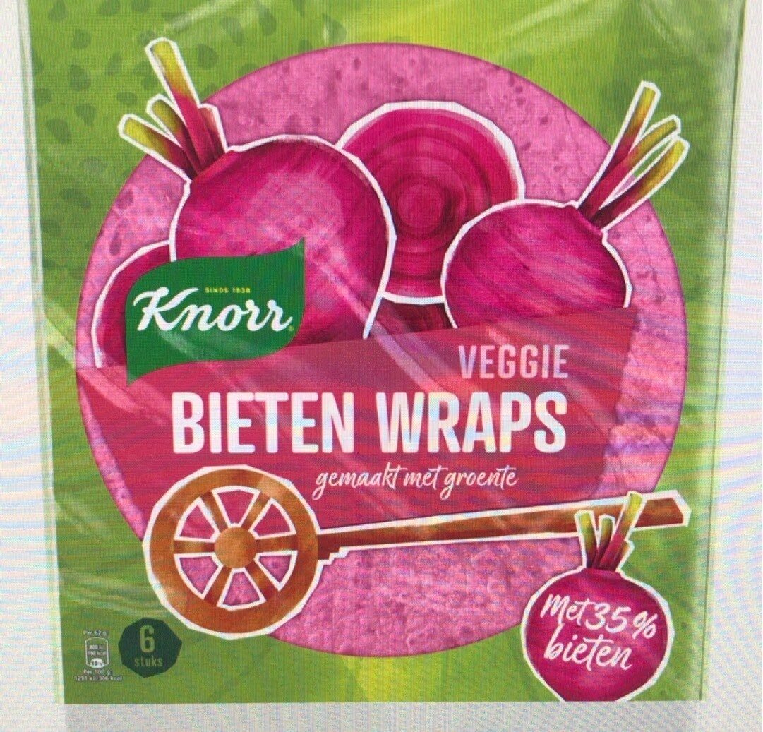 Knorr Groentewrap Rode Biet - Product - fr