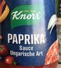 Paprika sauce - Product