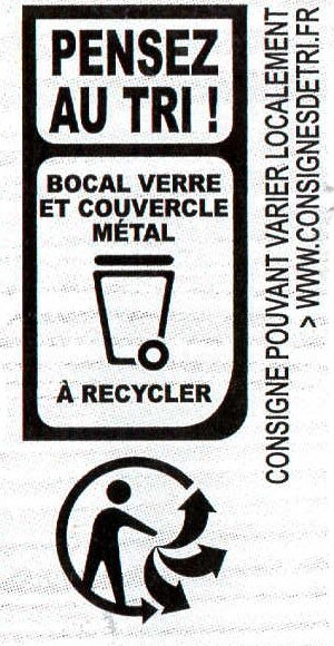 Amora mayo 5 ing boc 235g - Instruction de recyclage et/ou informations d'emballage