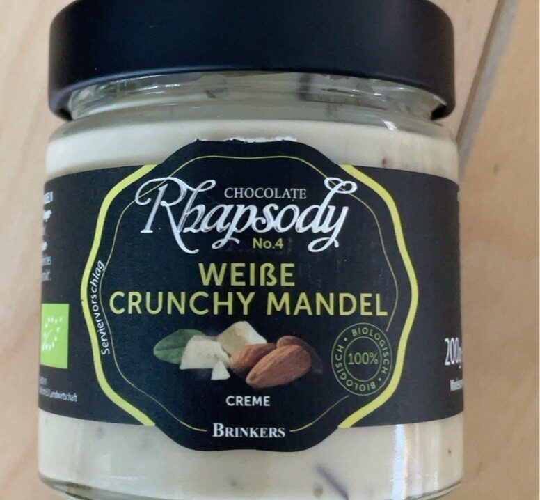 Weiße crunchy Mandel - Produkt