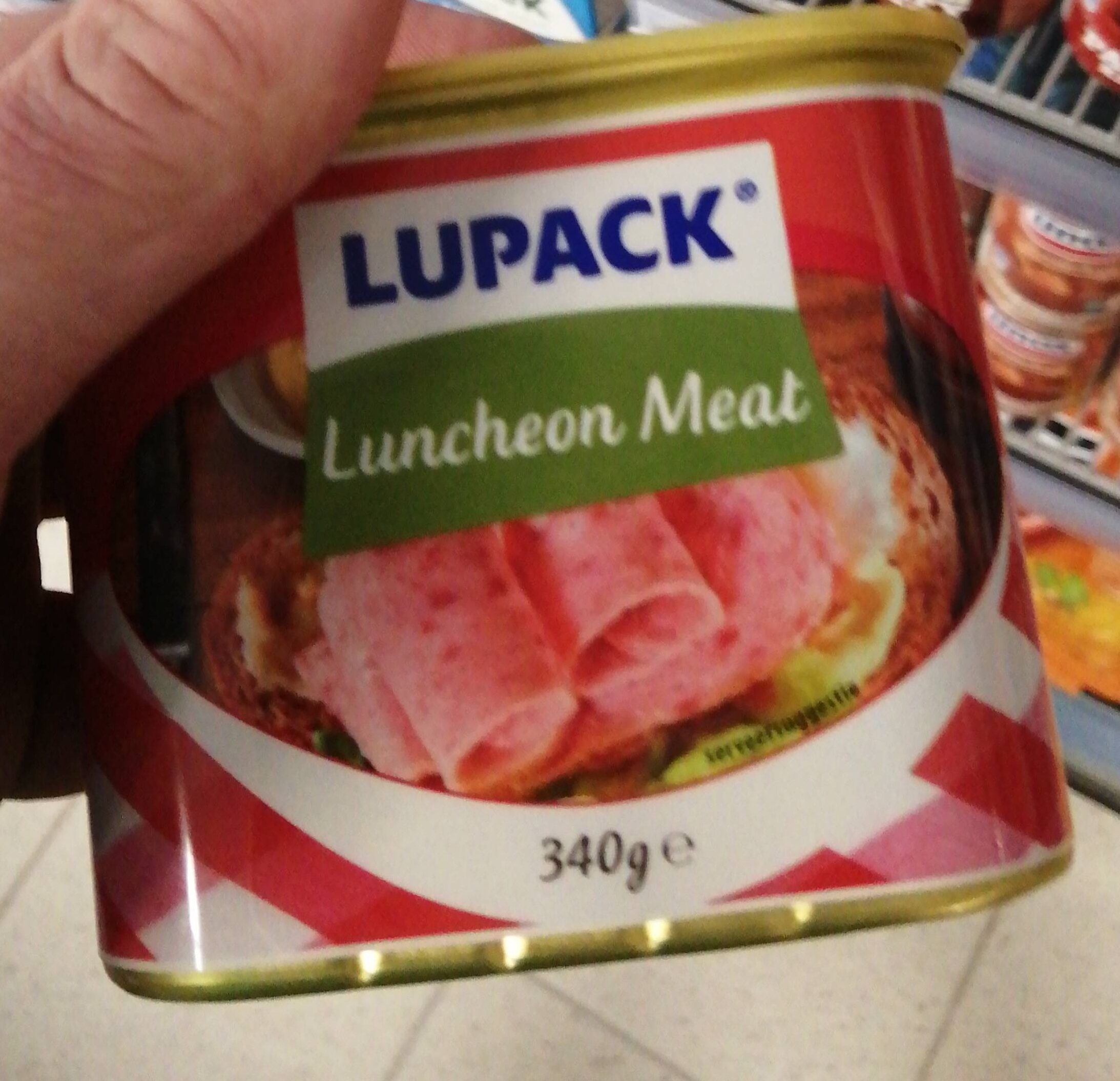Lupack luncheon meat - Product