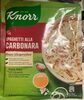 Knorr Fix Sosse Spaghetti alla Carbonara - نتاج
