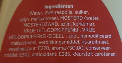 Fritessaus - Ingredients - nl