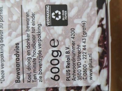 Chocolade hagelslag mix - Recycling instructions and/or packaging information - nl