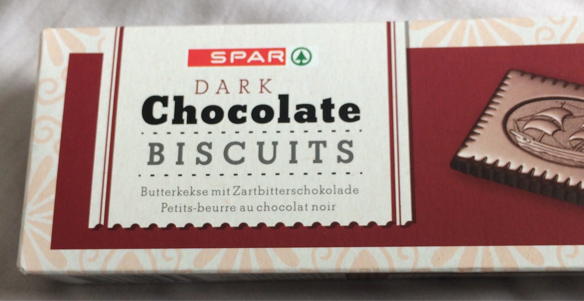 Dark Chocolate Biscuits - Produit