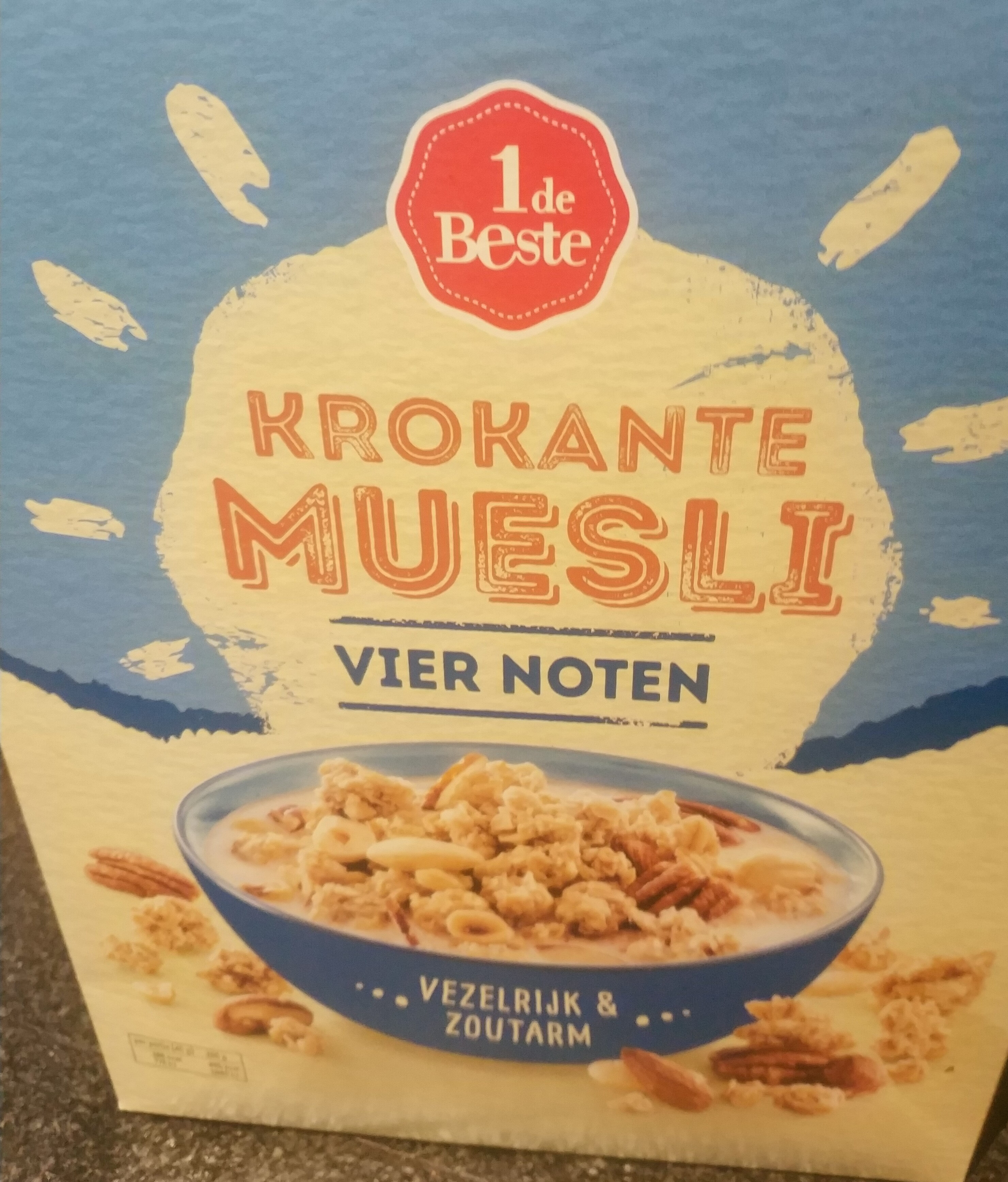 Krokante muesli vier noten - Product - nl