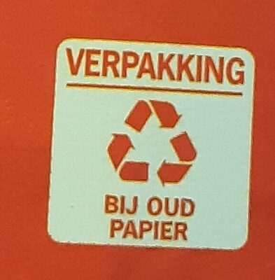 Hagelslag Puur - Recyclinginstructies en / of verpakkingsinformatie
