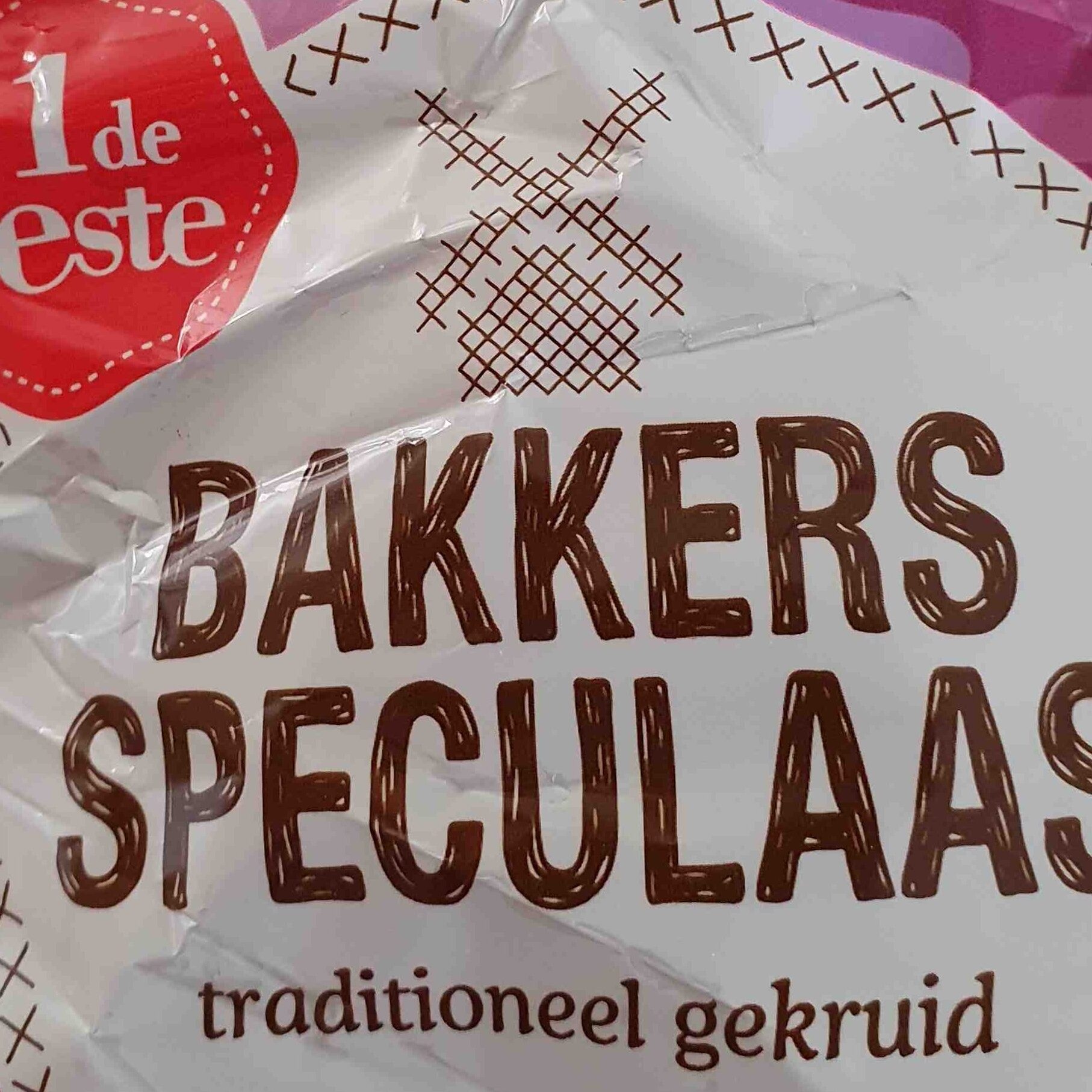 Bakkers speculaas - Product