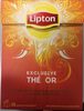 Lipton Thé Noir Or Ceylan 25 Sachets - Product