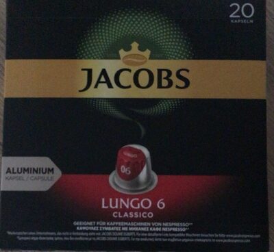 Jacobs Kaffee-kapseln Lungo 6 Classico 20 Stück - Produkt - fr