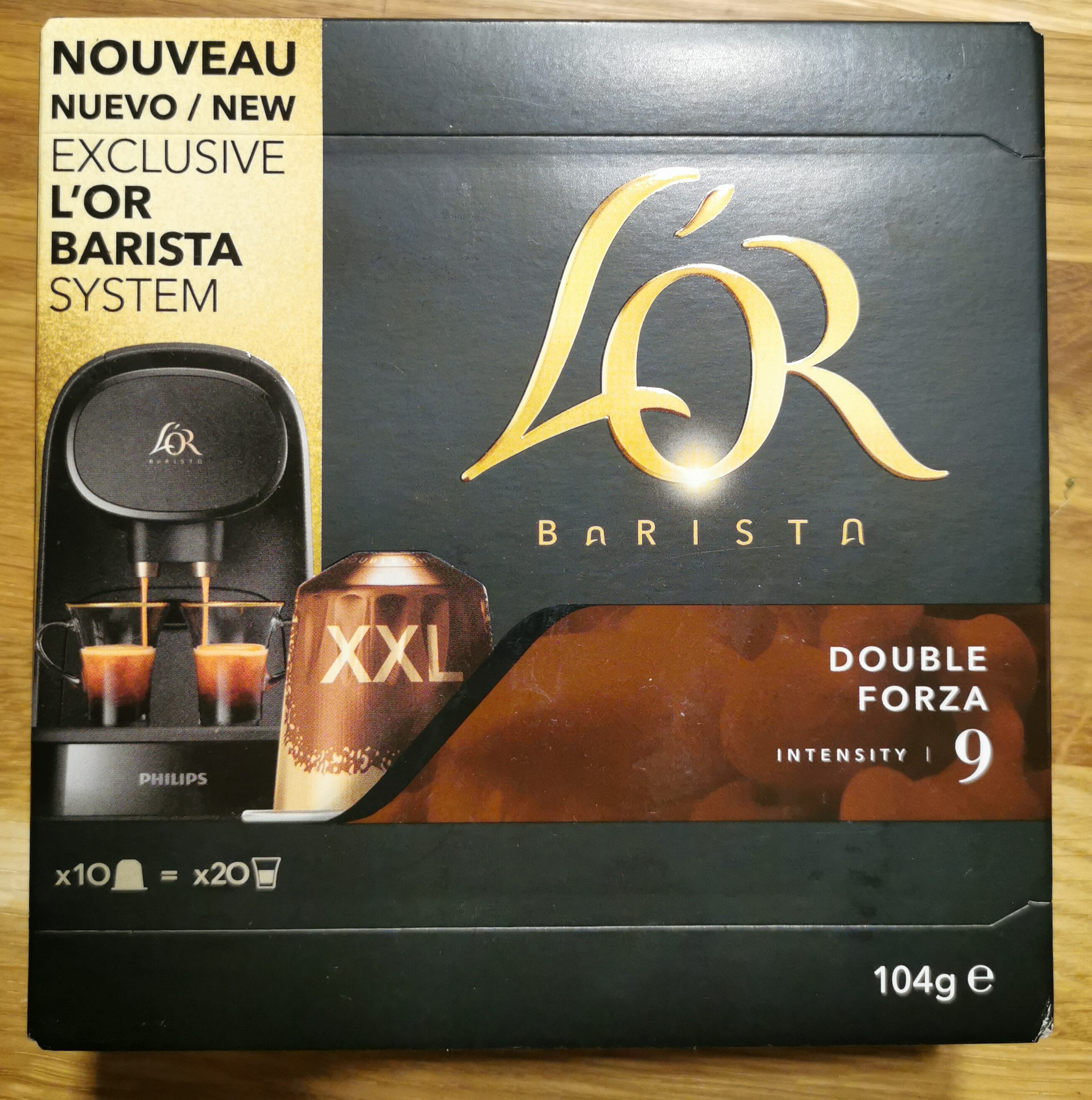 L'or Barista Double Forza Intensity 9 - Produkt