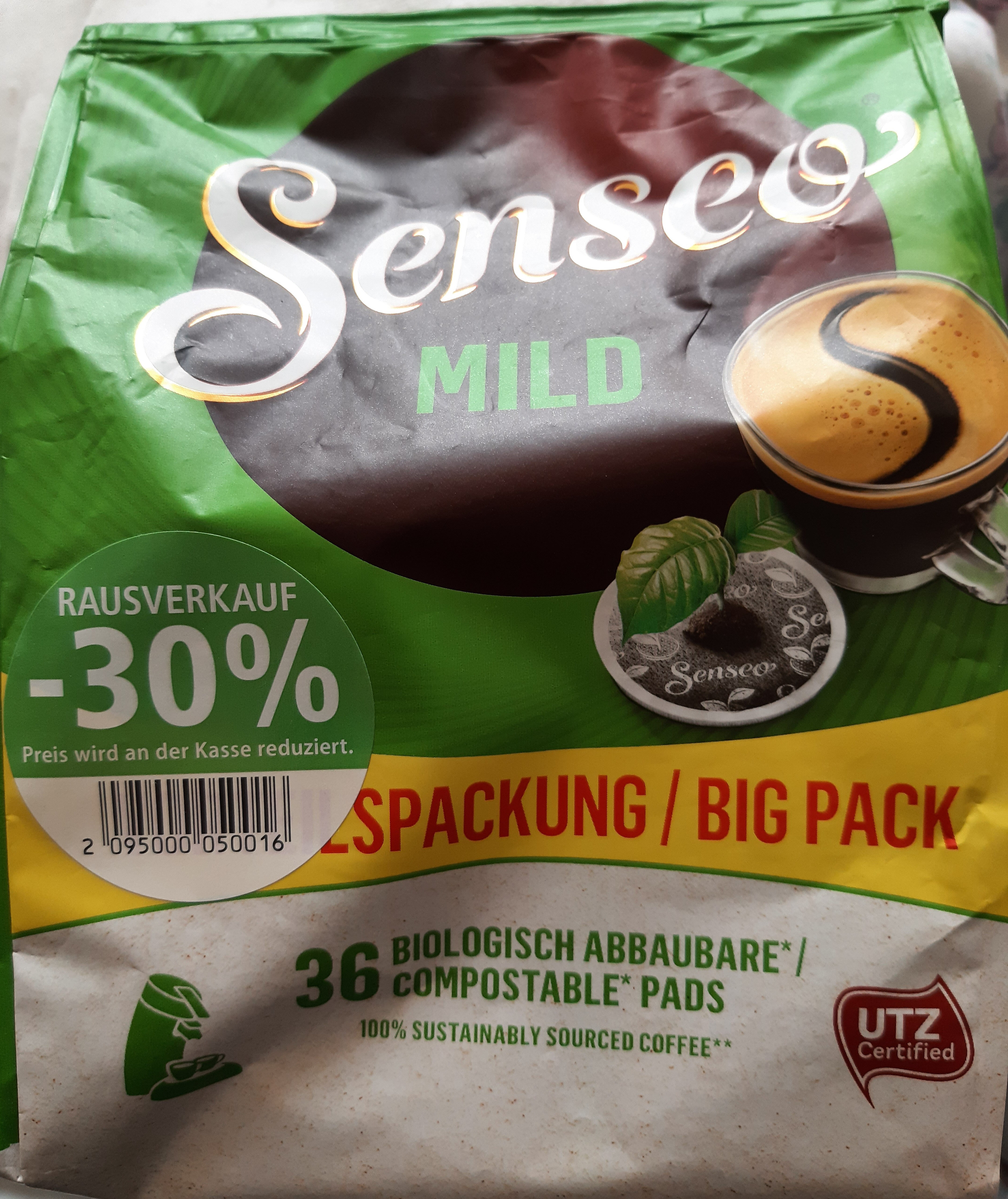 Senseo Mild Kaffeepads Vorteilspackung - Produkt