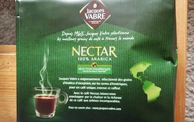 Nectar café moulu - Nutrition facts - fr