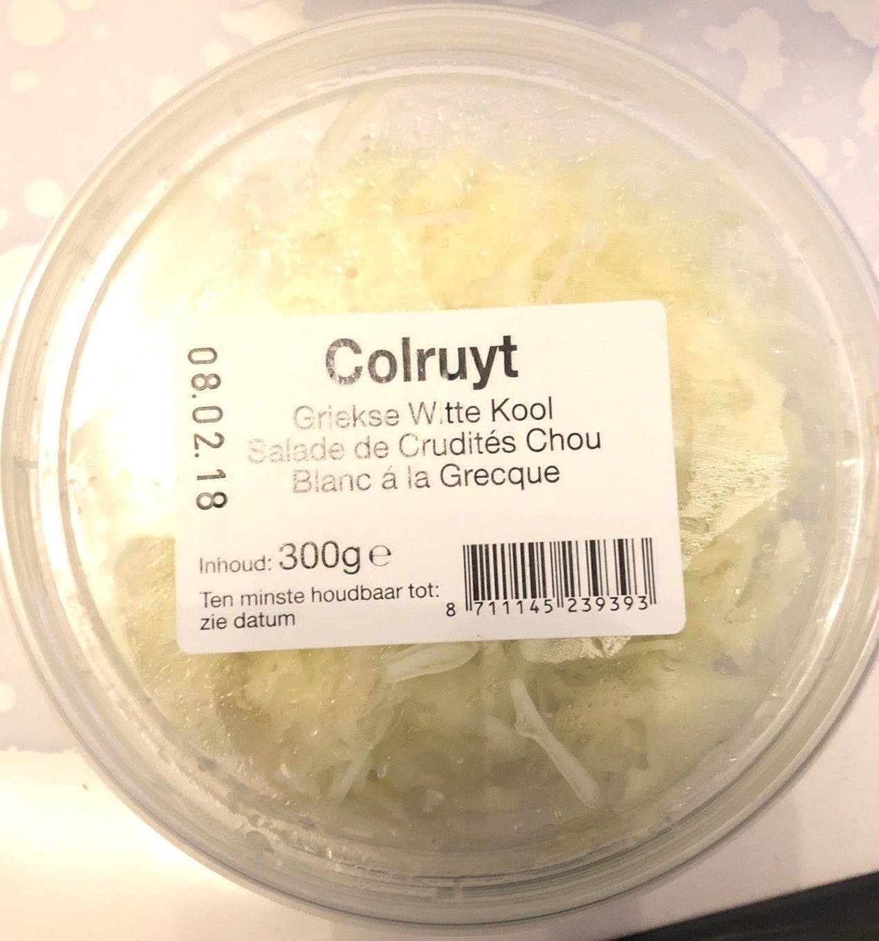 Salade de choux blanc a la grecque - Product - fr