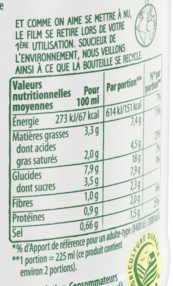 Knorr Soupe Liquide Légumes du Potager 45cl - Nutrition facts - fr
