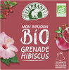 Elephant Mon Infusion Bio Grenade Hibiscus 20 Sachets Pyramid® - Produit