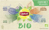 Lipton Thé Bio Coffret Découverte 40 Sachets Pyramide - Product