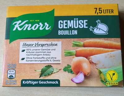 Knorr Gemüse Bouillon - Produkt
