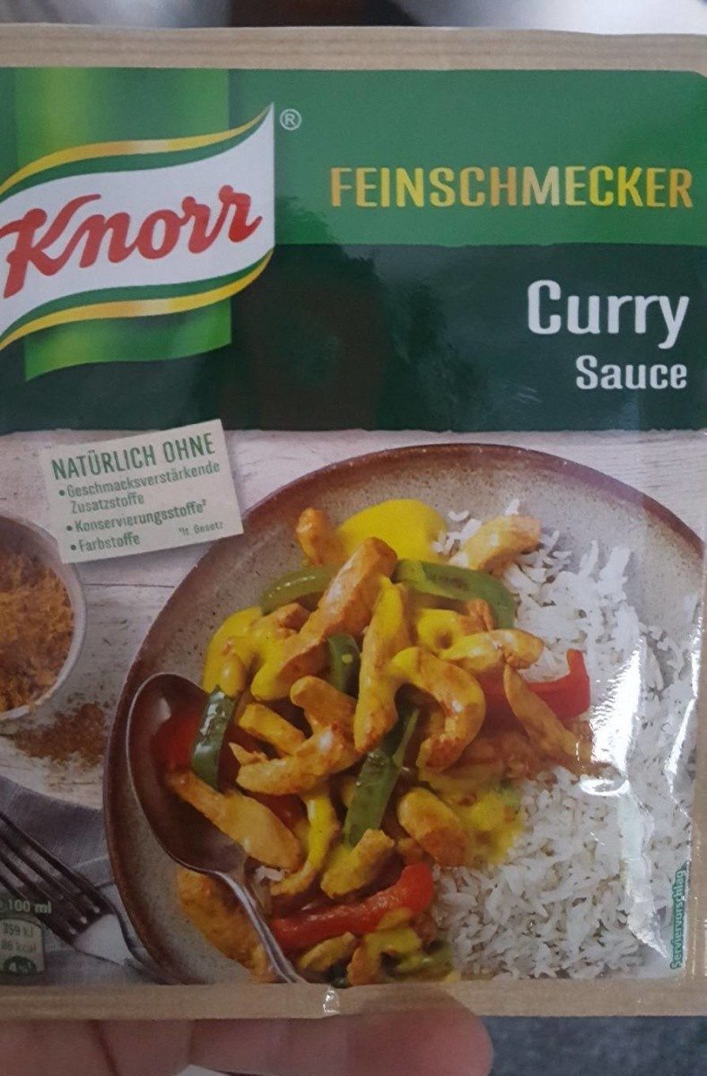 Knorr Fix Sosse Curry - Product - fr