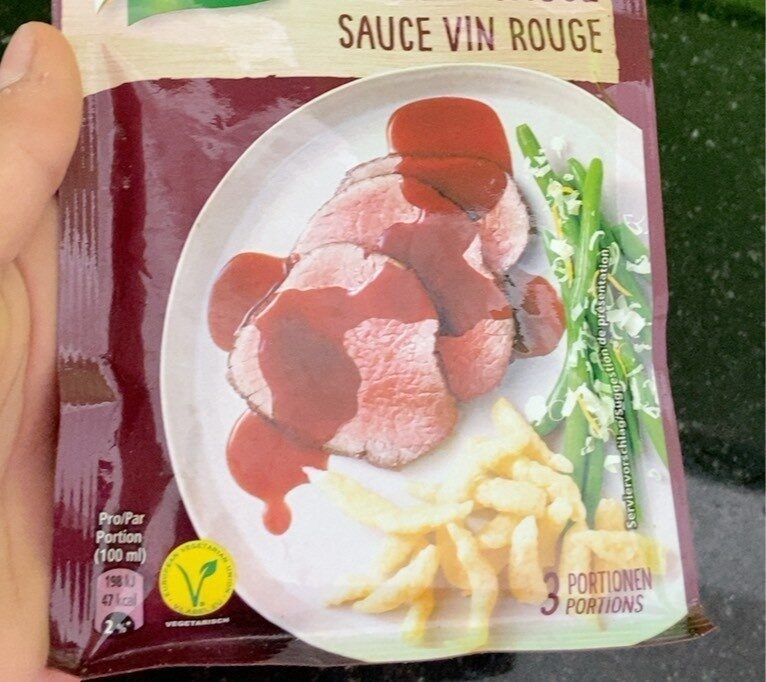 Sauce vin rouge - Prodotto - fr