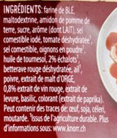 Sauce vin rouge - Ingredienti - fr