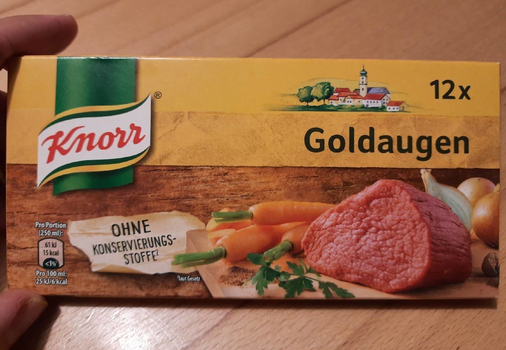 Rindsuppe Goldaugen - Produkt