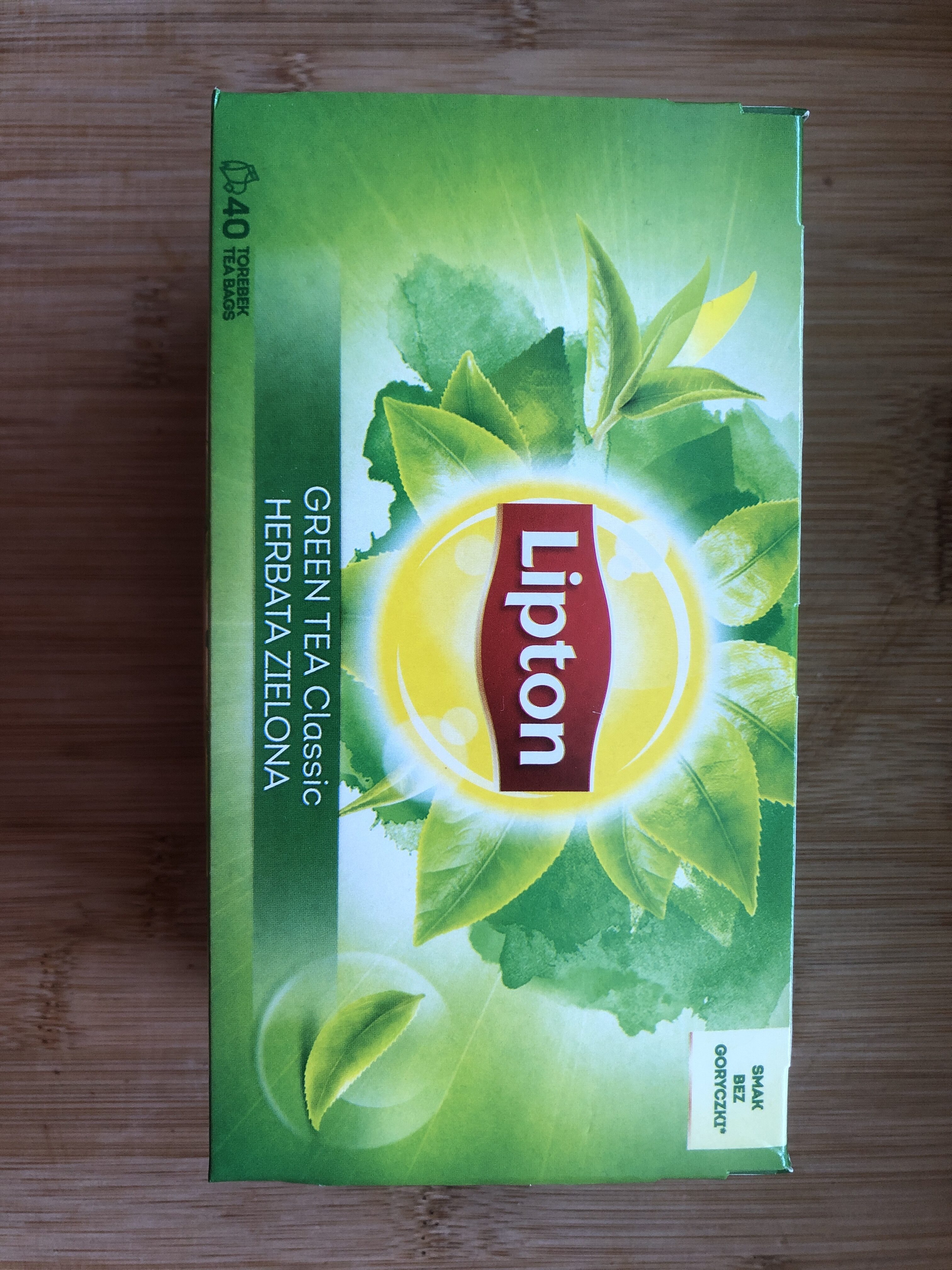 Herbata Lipton Green Tea Classic - Produkt