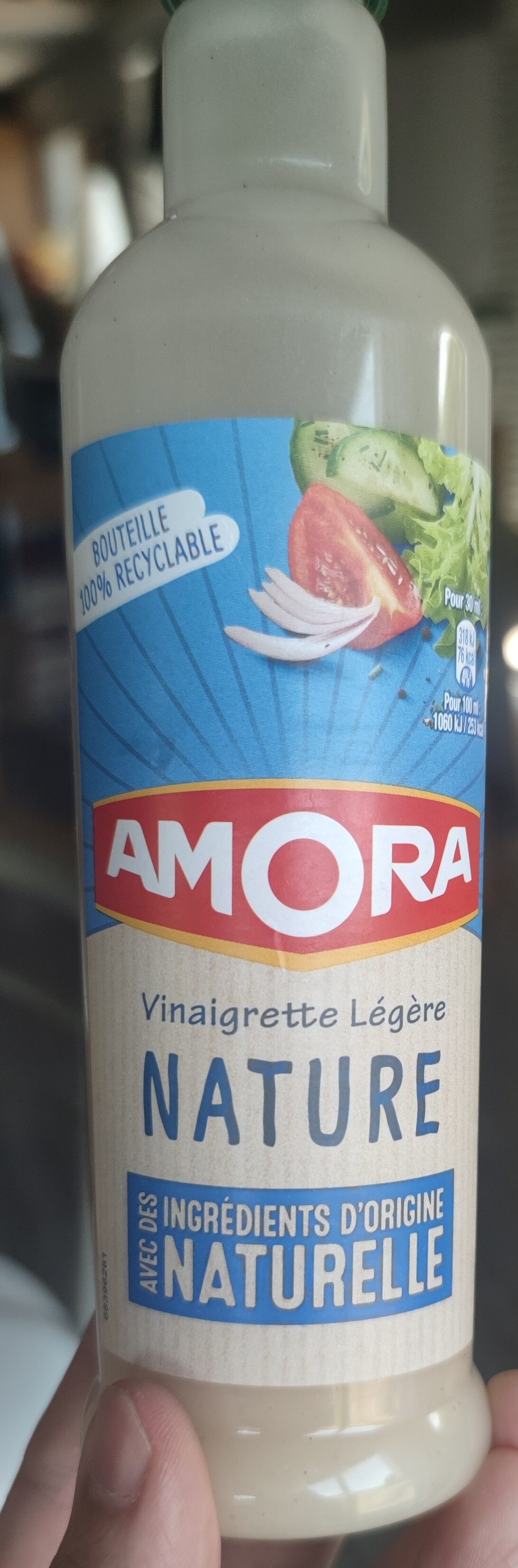 Amora Vinaigrette Légère Nature - Recycling instructions and/or packaging information - fr