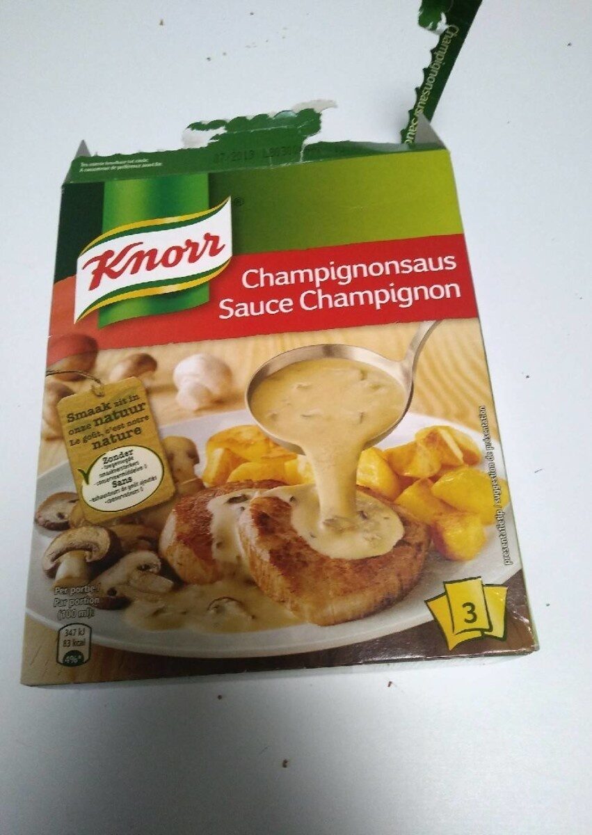 Sauce champignon - Product - fr