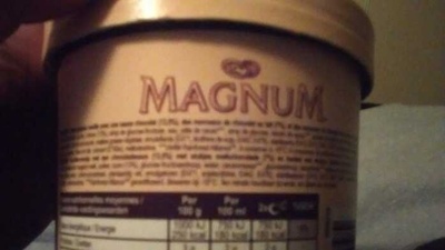Magnum Vanille & Chocolat - Ingredienser - en