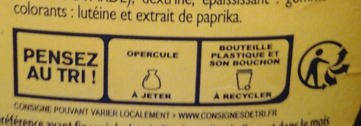 Amora Mayonnaise De Dijon Flacon Souple 415g - Instruccions de reciclatge i/o informació d’embalatge - fr