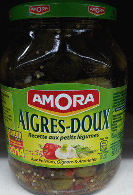 Amora Cornichons Aigres-Doux - saveur Douce et Gourmande - Product - fr