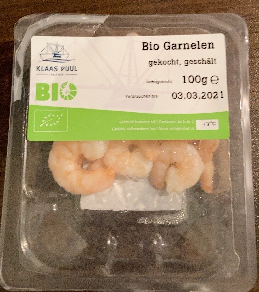 Bio Garnelen - Produkt