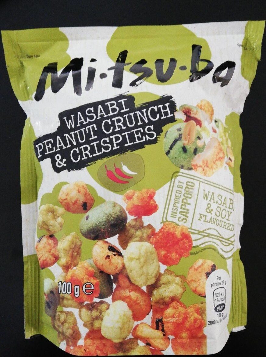 Wasabi peanut crunch & crispies - Producto - fr