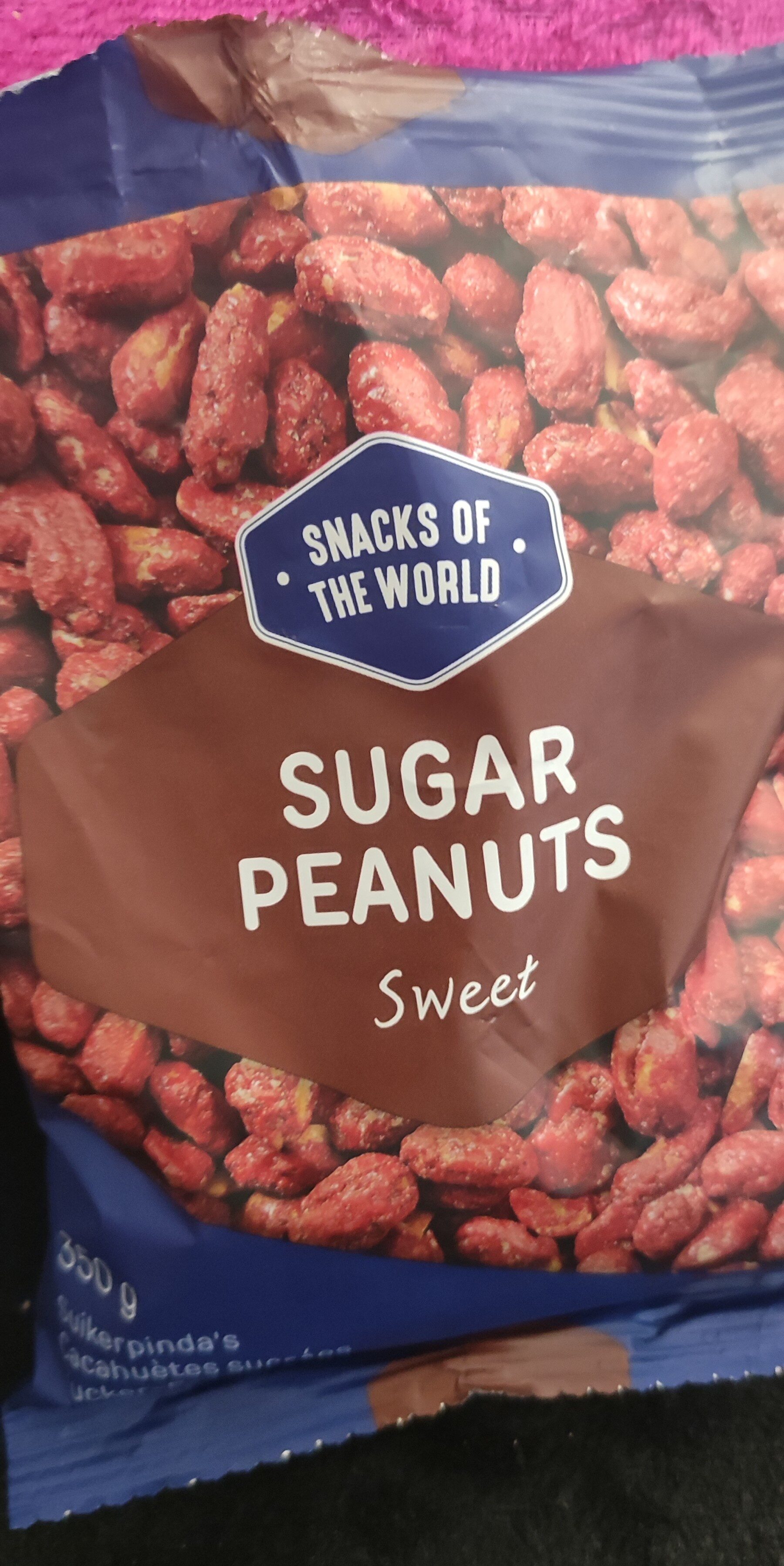 Sugar peanuts sweet - Ingrediënten - fr