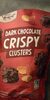 Dark chocolate cluster crispy - Product