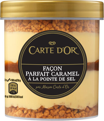 Carte D'or Glace en Pot Au Caramel Salé - Produit