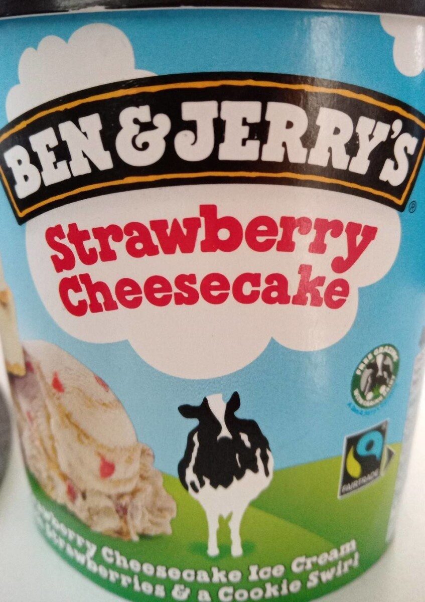 Ben & Jerry's Ice Cream STRAWBERRY_CHEESECAKE 465 ML - Producte - fr