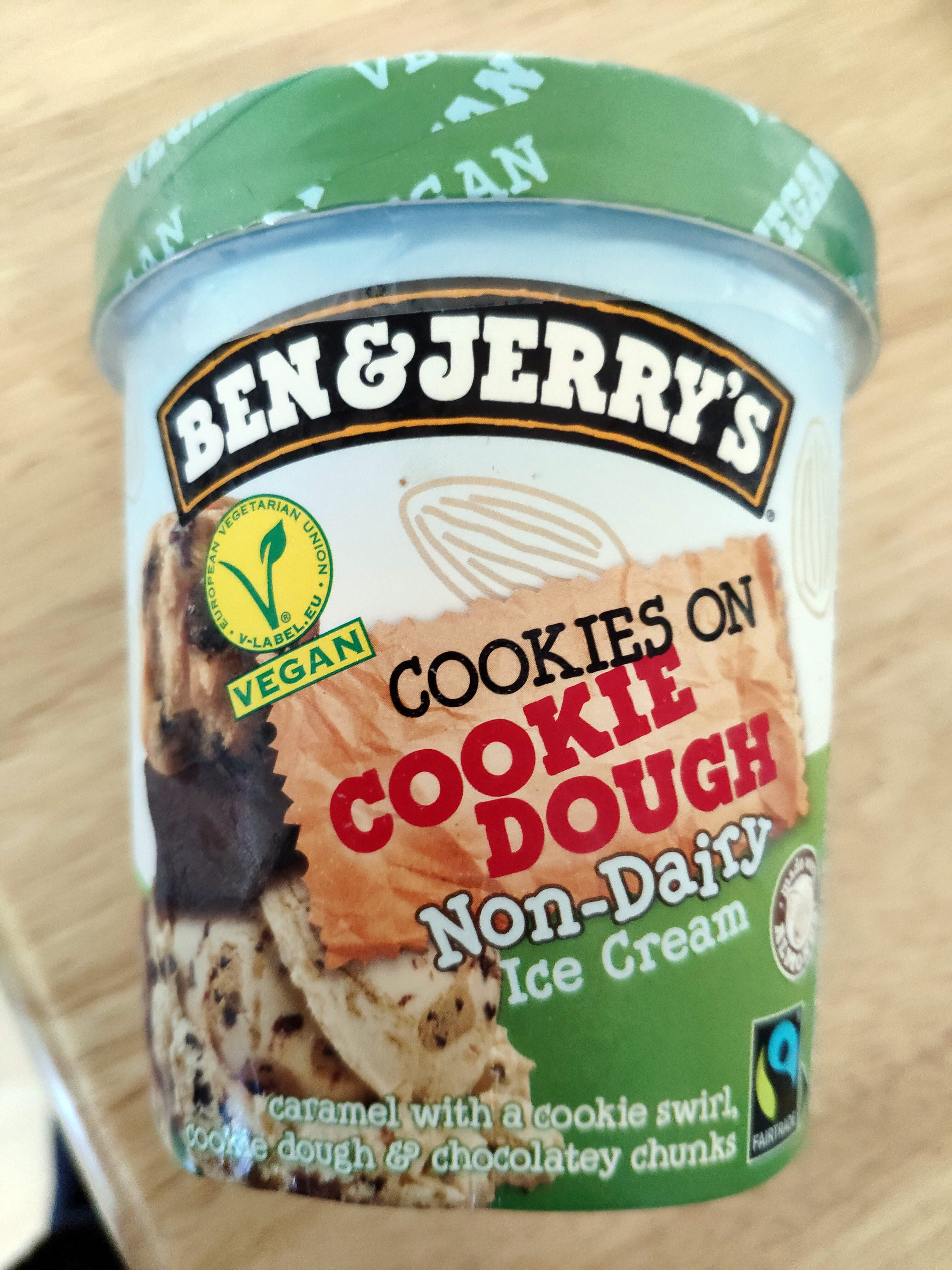 Cookies on Cookie Dough Non-Dairy Ice Cream - Prodotto - en
