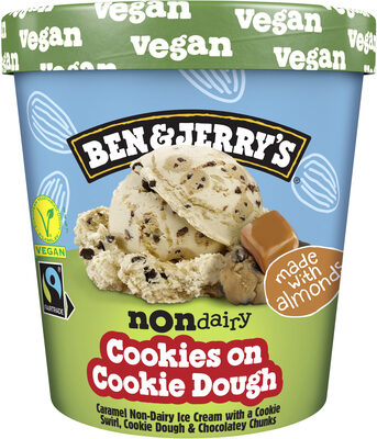 Cookies on Cookie Dough Non-Dairy Ice Cream - Produit