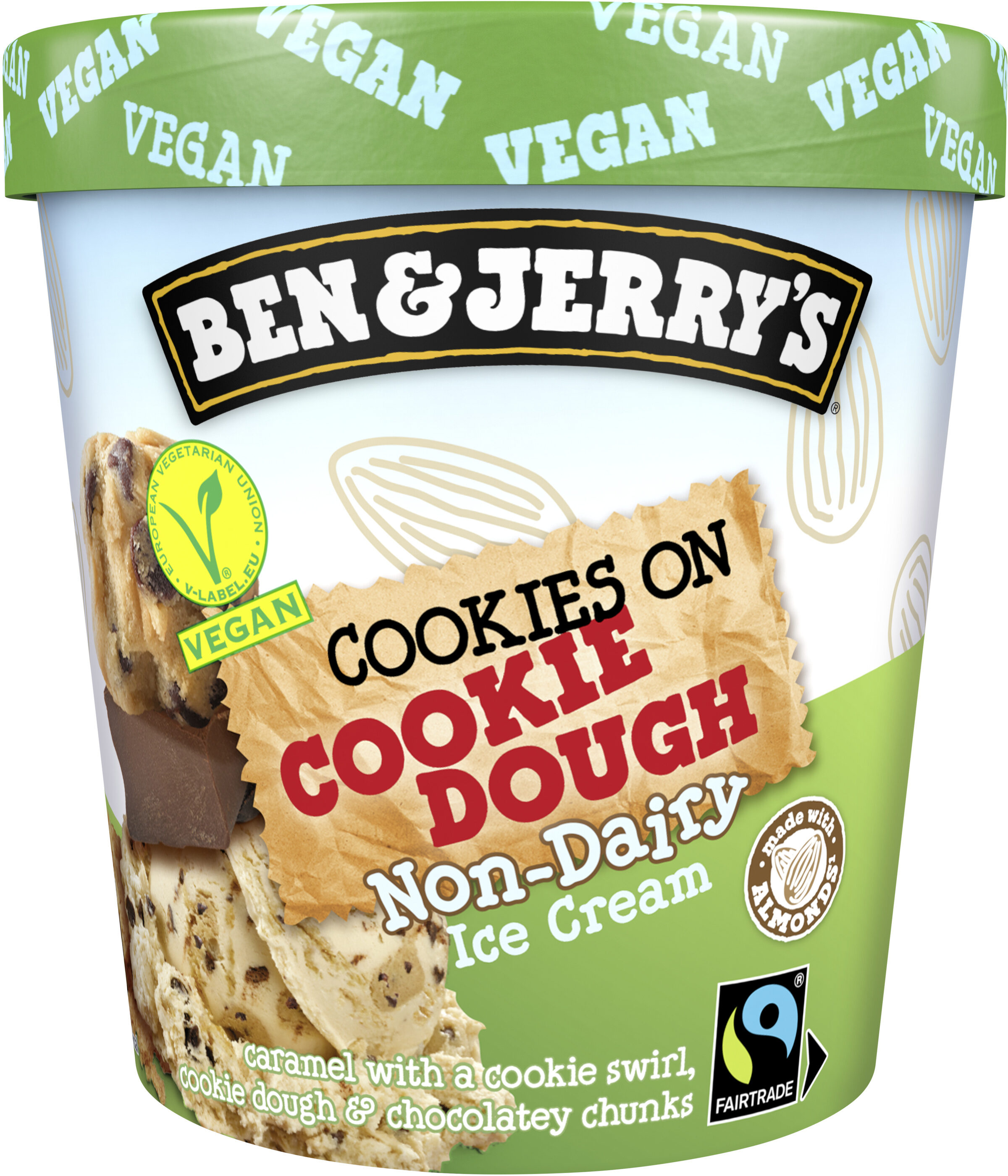 Cookies on Cookie Dough Non-Dairy Ice Cream - Product
